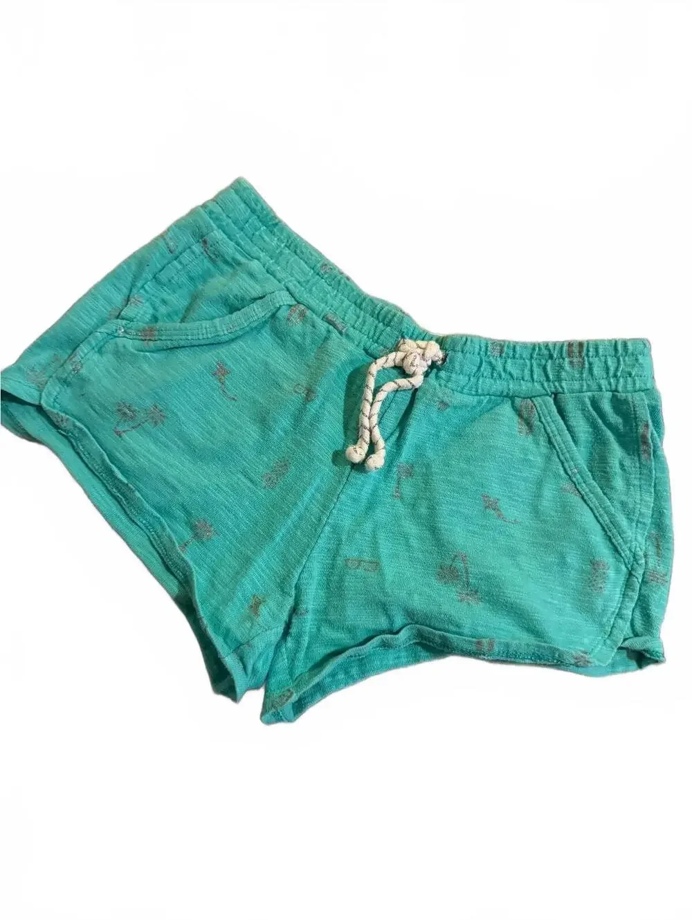 Gymboree Girls' Turquoise Casual Shorts Size M (7-8)